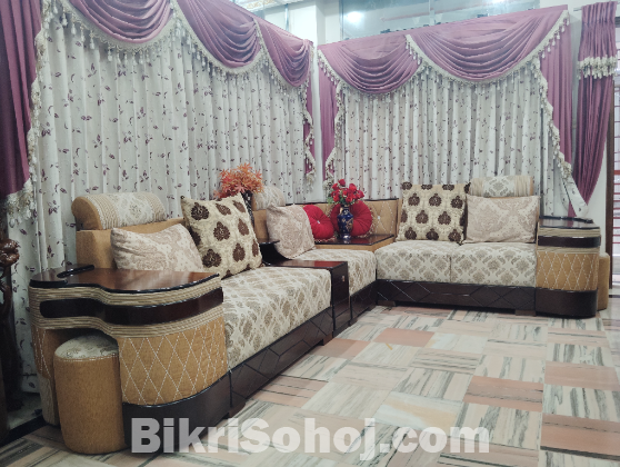 L-Shape Sofa Set